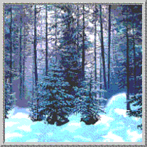 Зимний пейзаж живописные картины художника на холсте